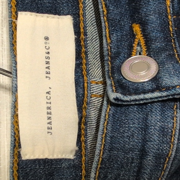 Jeanerica Jeans The Classic CW0002 Straight Leg Organic Cotton Dark Vintage 28 - Picture 3 of 9